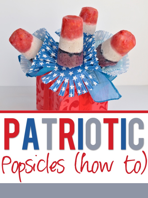 How to make 4th July Popsicles
