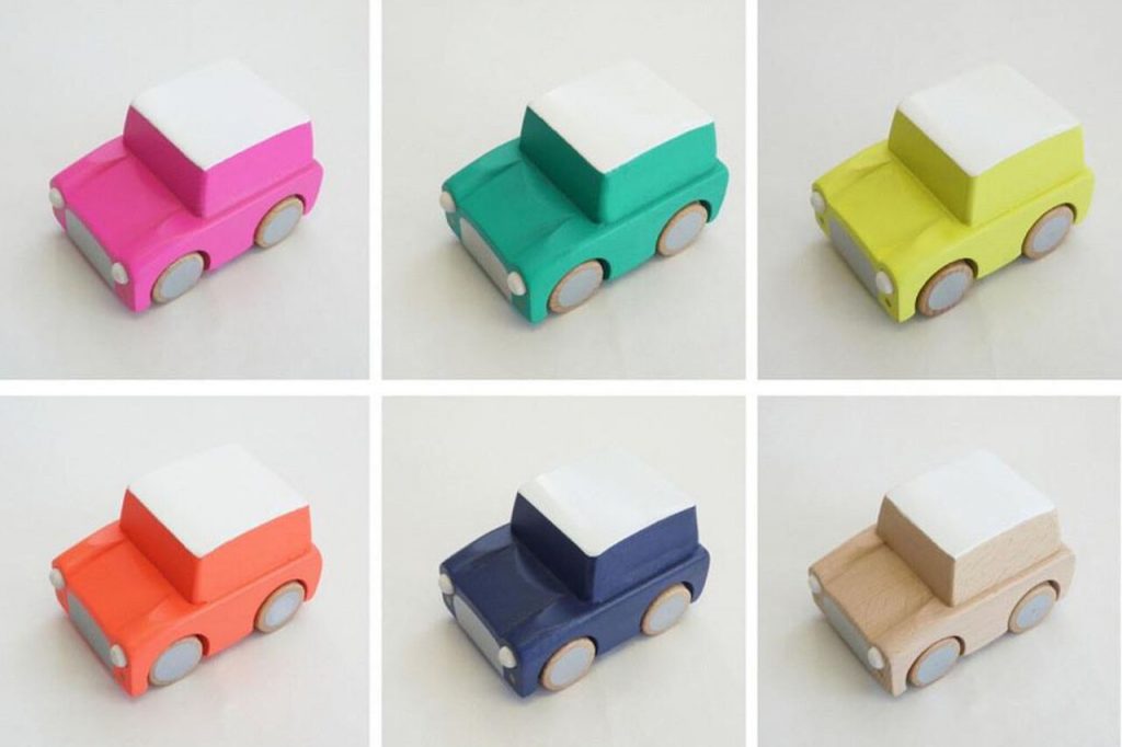 wooden cars toys colors