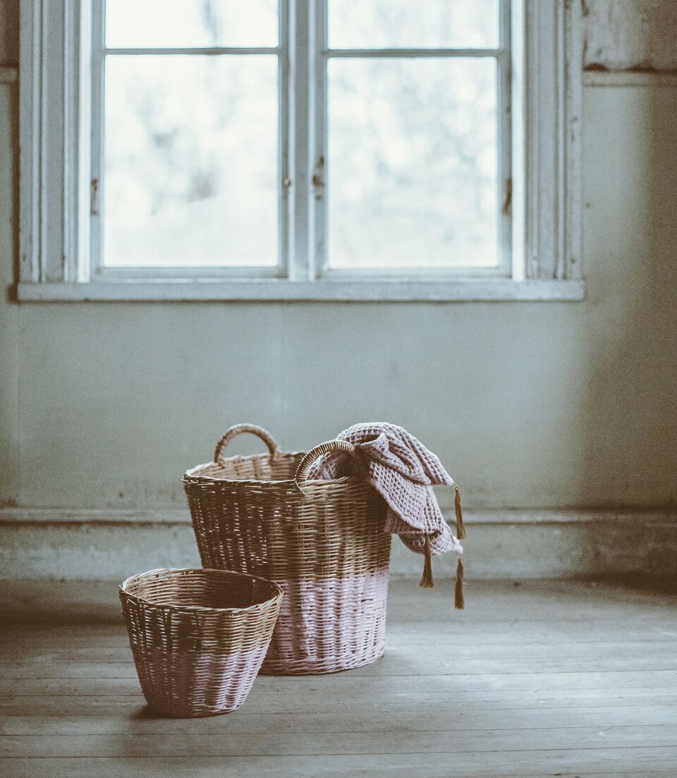 sturdy baskets for clothes